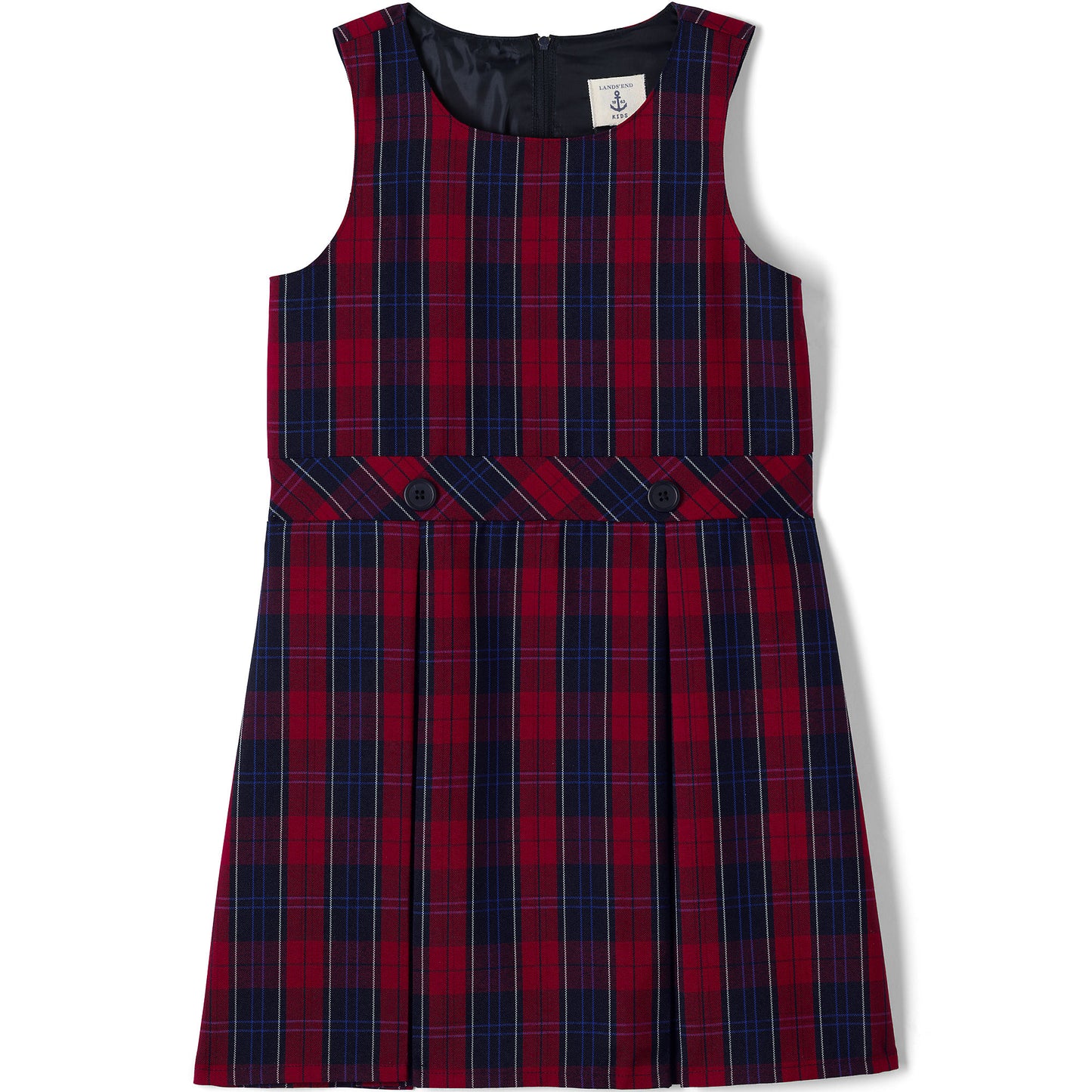 Girls Plaid Jumper (JK-2nd Grade)