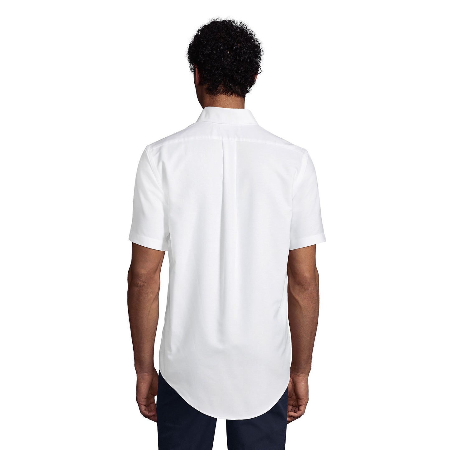 Men's Short Sleeve Oxford Dress Shirt