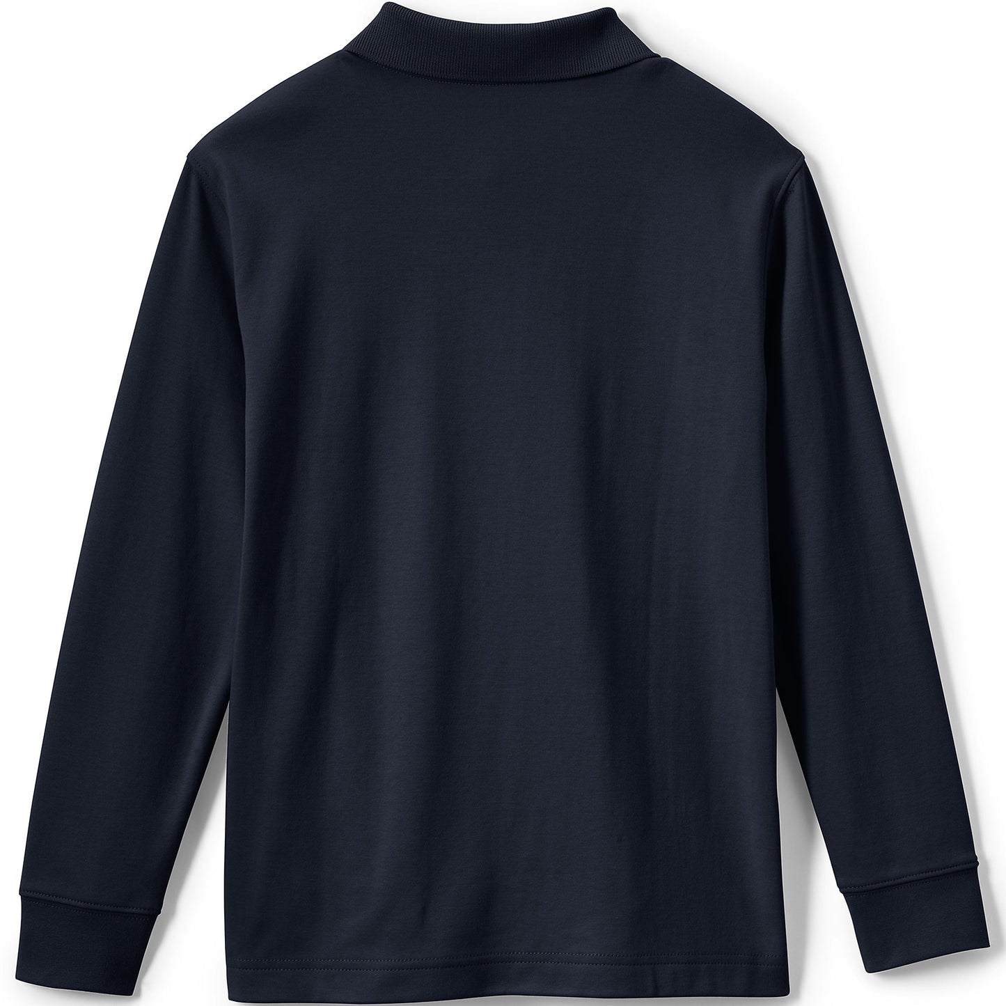 Kids Long Sleeve Interlock Polo Shirt