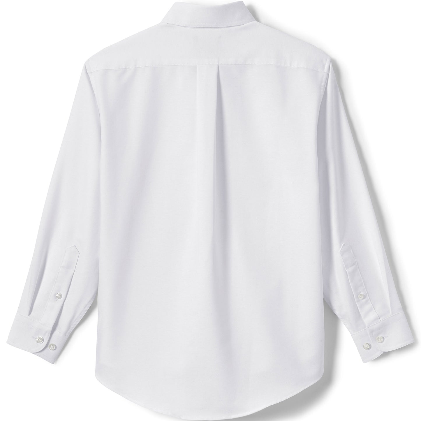 Boys Long Sleeve Solid Oxford Dress Shirt