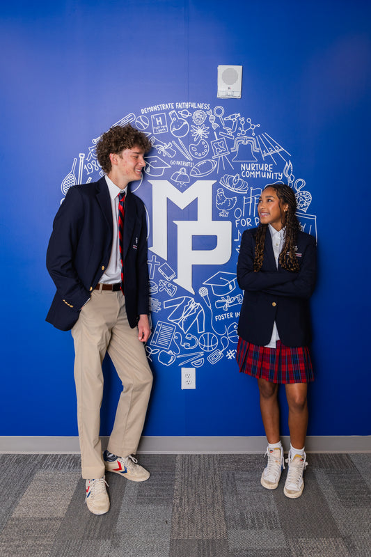 School Uniform Hopsack Blazer (7th-12th Grade)
