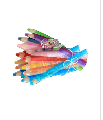 Pencil Hair Claw Clip