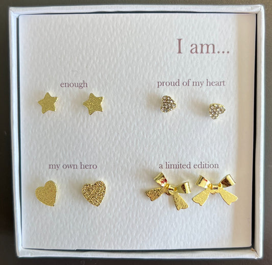 I am Enough Earring Set