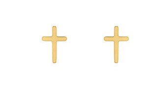 Mini Cross Stud Earrings